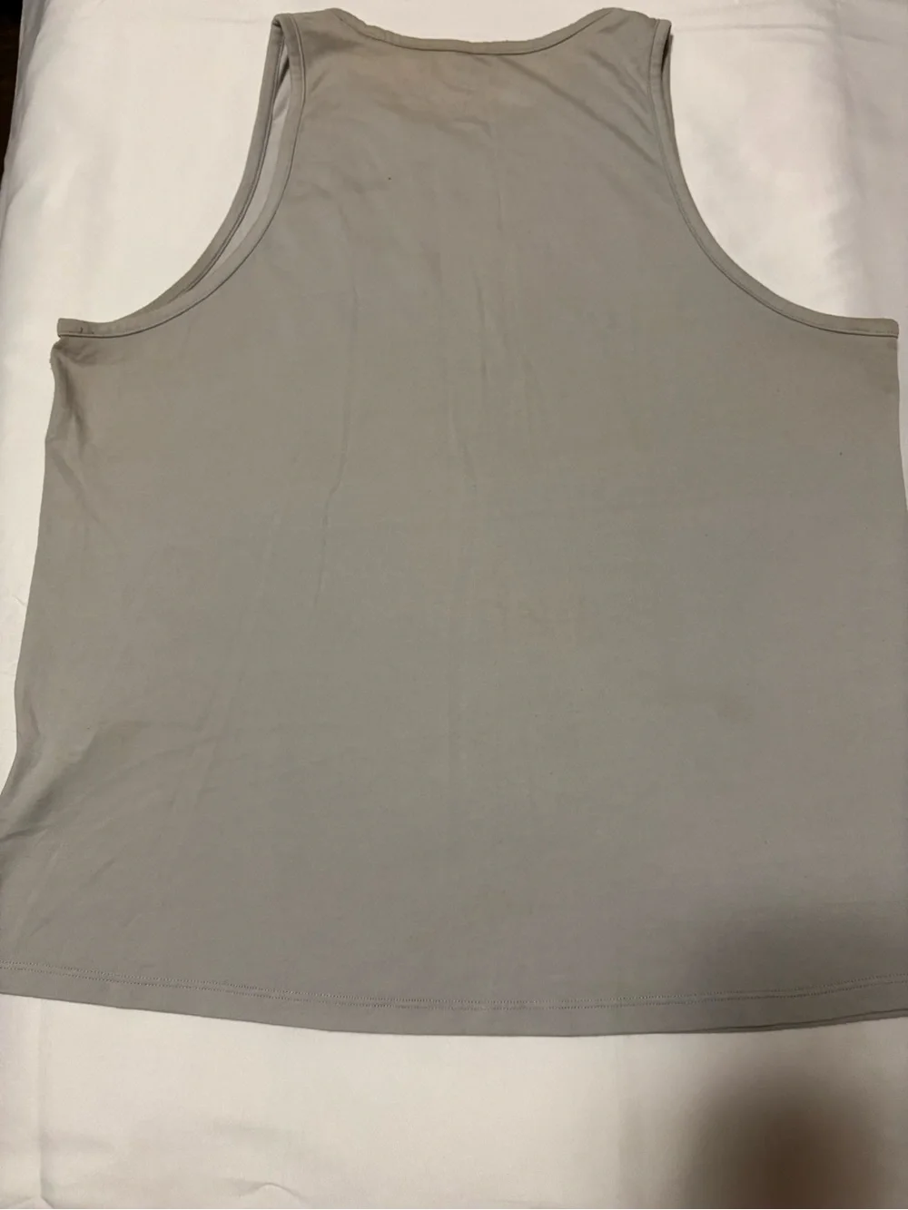 Nike Gray Tank Top with Pink Logo for Kids